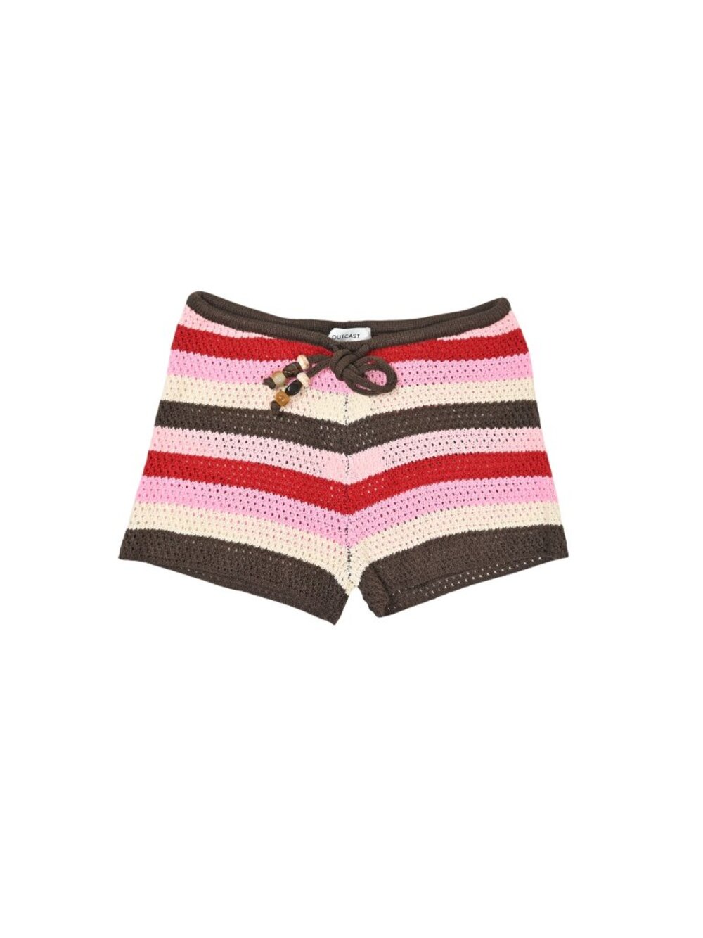 Outcast Lanaa Shorts in Pink Stripe